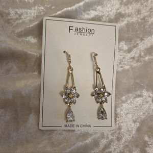 Gold and Silver Fashion Jewelry Earrings